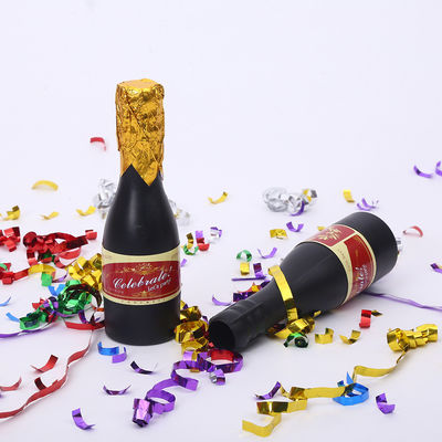 Logotipo personalizado Botella de champán Popper de fiesta El mejor accesorio de celebración del año