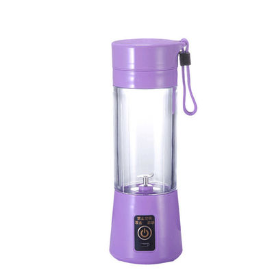 Mezclador de jugos eléctrico portátil compacto de 380 ml para mezclar frutas en la cocina doméstica