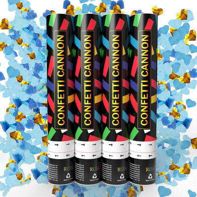 El humo desechable en polvo Confetti palos Cañones perfectos para revelar el género revelaciones