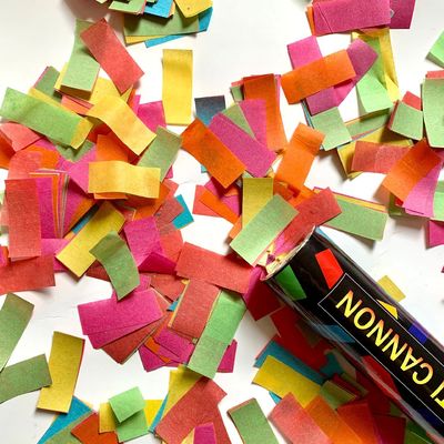 El humo desechable en polvo Confetti palos Cañones perfectos para revelar el género revelaciones
