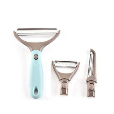 4 Pcs Kitchen Gadget Set Peelers multifuncionales para pelar papas en el restaurante