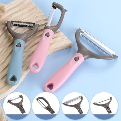 4 Pcs Kitchen Gadget Set Peelers multifuncionales para pelar papas en el restaurante