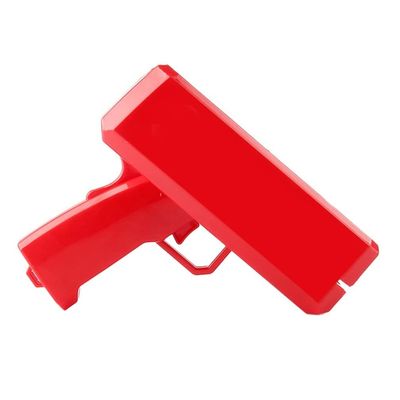 18.5cmX8cmX17.5cm Pistola de plástico de moneda de chorro para el juego de bar de bodas