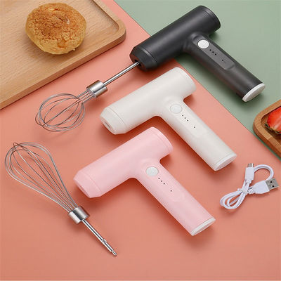 Batidora automática de huevos recargable inalámbrica de acero inoxidable para postres de pasteles de cocina