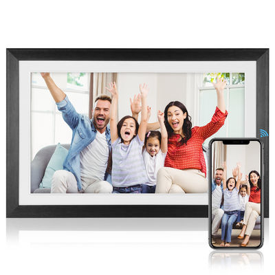 Cuadro de fotos de familia de lujo digital de 10 pulgadas IPS Display 1920X1080 Foto digital HD Video
