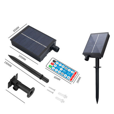 Control remoto Bolita de burbuja Luces de cuerda solar para jardín Bistro Cafetería Jardín de vacaciones