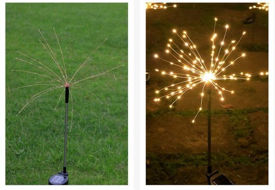 Lámparas de fuegos artificiales para decoración de vacaciones OEM ODM