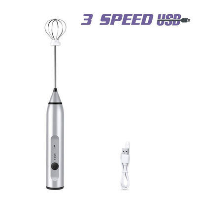 Sostenible recargable Usb Eléctrico Leche Espuma Logotipo personalizado Mezclador automático de café