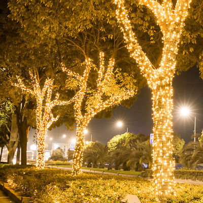 10 metros LED de Navidad Luces de Navidad para decoraciones navideñas Fuente de alimentación enchufable