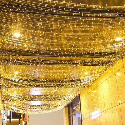 10 metros LED de Navidad Luces de Navidad para decoraciones navideñas Fuente de alimentación enchufable