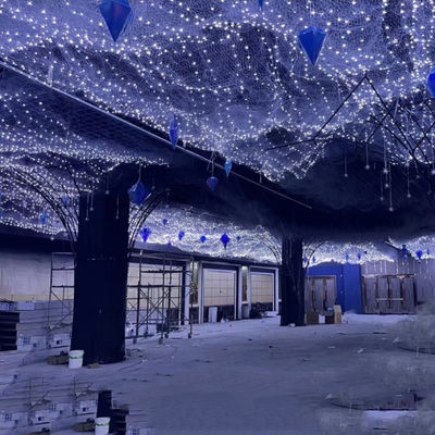 10 metros LED de Navidad Luces de Navidad para decoraciones navideñas Fuente de alimentación enchufable
