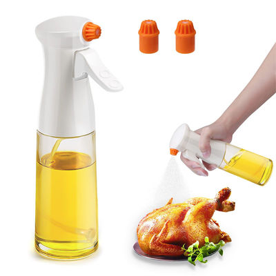 Botella de aceite de oliva de 200 ml botella de aceite de cocina duradera botella de plástico para herramientas de cocina