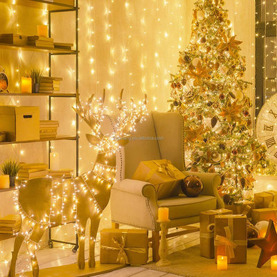 Fuera impermeable a agua 300m Violeta luces de las hadas de LED cuerdas guirnaldas para la decoración de las fiestas de Navidad