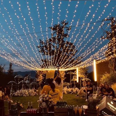 Fuera impermeable a agua 300m Violeta luces de las hadas de LED cuerdas guirnaldas para la decoración de las fiestas de Navidad
