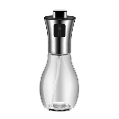 Flasca de aceite con spray de 165 ml de vidrio para cocinar ensalada BBQ