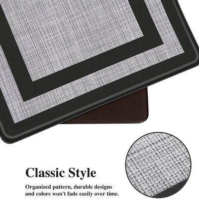 Alfombra antideslizante impermeable para la cocina, oficina y baño de diseño largo de material de PVC