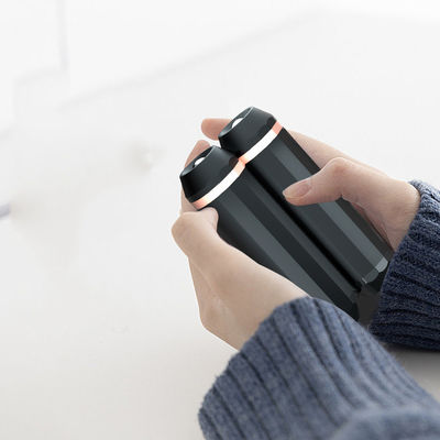 Mini calentadores USB Carga Calentadores de mano 2 paquetes Magnético recargable Banco de energía de linterna eléctrica