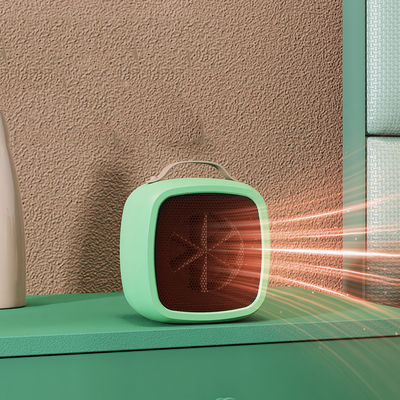 Mini PTC Fan Heater 400W Cable de calefacción para calefacción conveniente y acogedora en espacios pequeños