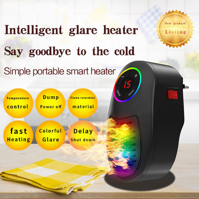 Inicio Invierno Calentador Calentadores eléctricos Termostato ajustable Enchufe para invierno acogedor