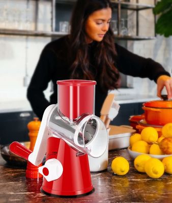 Mejor vendedor de frutas y hortalizas Grater rotativo Cortador de multifunción de acero inoxidable
