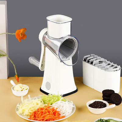 Herramientas de cocina sostenibles 5 en 1 Gratadoras rotativas para cortar y rebar verduras
