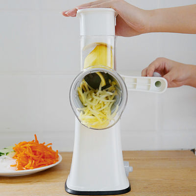 Herramientas de cocina sostenibles 5 en 1 Gratadoras rotativas para cortar y rebar verduras