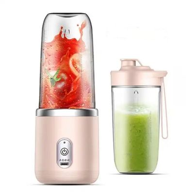 Minijuicer multifuncional con carga USB para mezclar y exprimir frutas de manera eficiente
