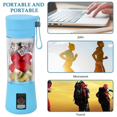 Juguetería eléctrica Liquidificador portátil Blender máquina de jugo USB extractor personal de frutas