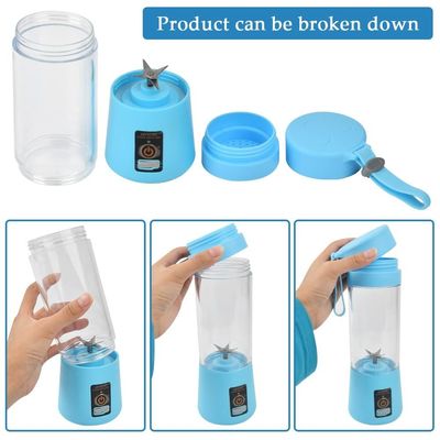 Juguetería eléctrica Liquidificador portátil Blender máquina de jugo USB extractor personal de frutas