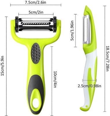 Cuchillo de exfoliación de acero inoxidable multifuncional para cocina 19*2.5*2cm OEM/ODM Aceptado