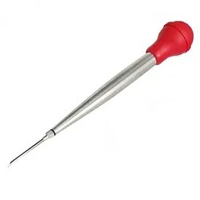 304 de acero inoxidable de silicona de goteo de aceite de condimento tubo para la barbacoa de pavo aguja en Balck