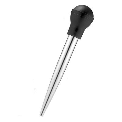 304 de acero inoxidable de silicona de goteo de aceite de condimento tubo para la barbacoa de pavo aguja en Balck