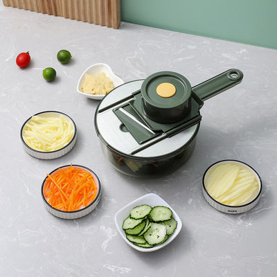 12 en 1 Cortador de hortalizas manual multifuncional Cortador de hortalizas para hortalizas y frutas verdes