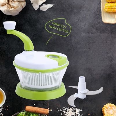 Logotipo del cliente Aceptado Molinillo de carne operado a mano para cortar verduras multifuncional
