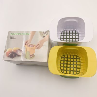 Conveniente cortador de verduras de mano perfecto para prensar ajo y otras verduras