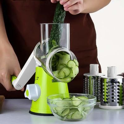Prepare los alimentos de manera eficiente con nuestra Gratadora rotativa de acero inoxidable ABS 430 multifuncional
