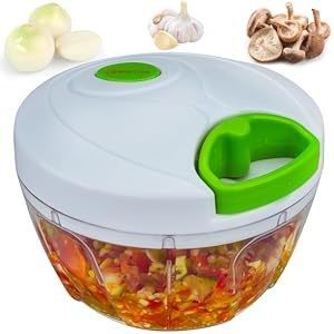 Mini Manual Vegetales Frutas Ajo jengibre cebolla Meat Shredder mano Tirar Chopper Frutas