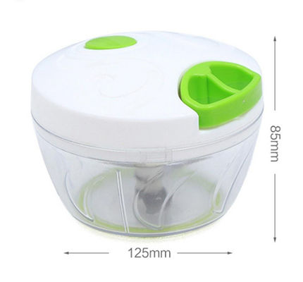 Mini Manual Vegetales Frutas Ajo jengibre cebolla Meat Shredder mano Tirar Chopper Frutas