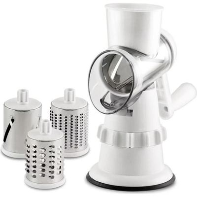 Grateadora de cocina de consolidación Cortadora manual de acero inoxidable para triturar verduras
