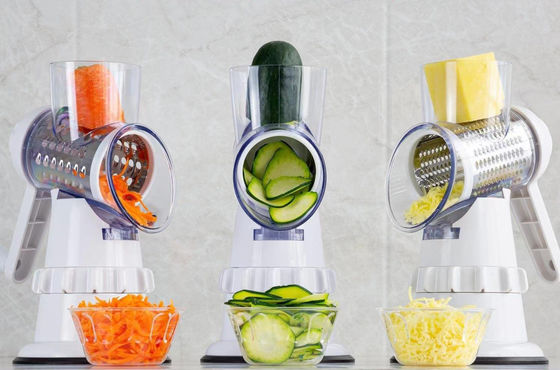 23*25.4*13CM ABS Herramientas de cocina Multifunción Procesador de alimentos Manual Cortador de vegetales Cortador de mano Mini picadora de carne Hogar