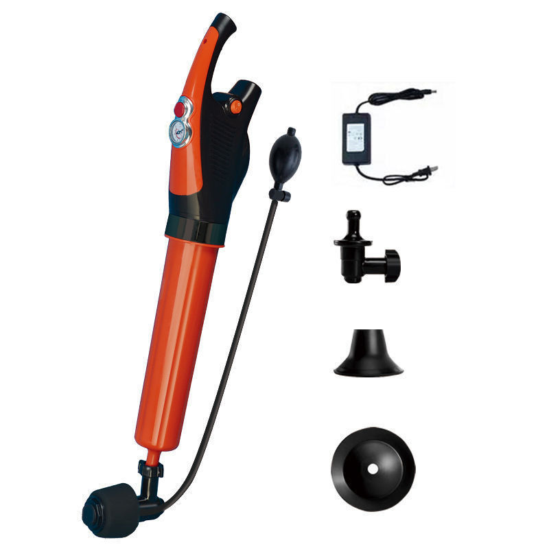 9 piezas eléctricas recargables de desbloqueador de tuberías para limpieza de productos para el hogar