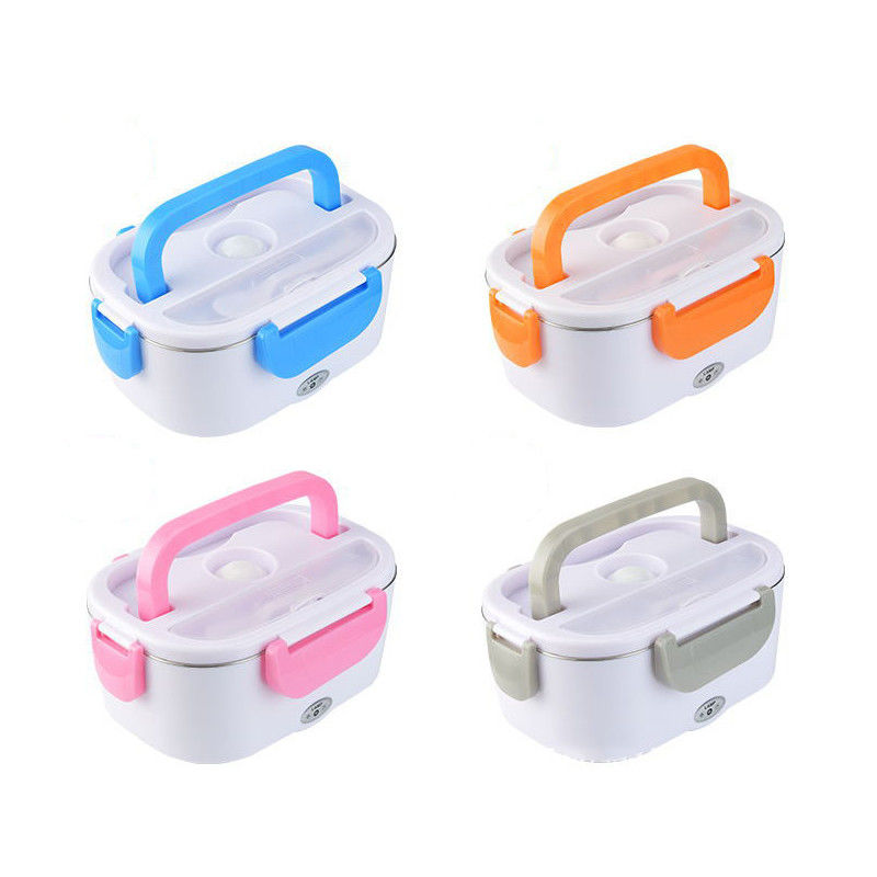 1.5L Capacidad Acero inoxidable Alimentos eléctricos más calientes Caja de almuerzo para sus comidas en movimiento