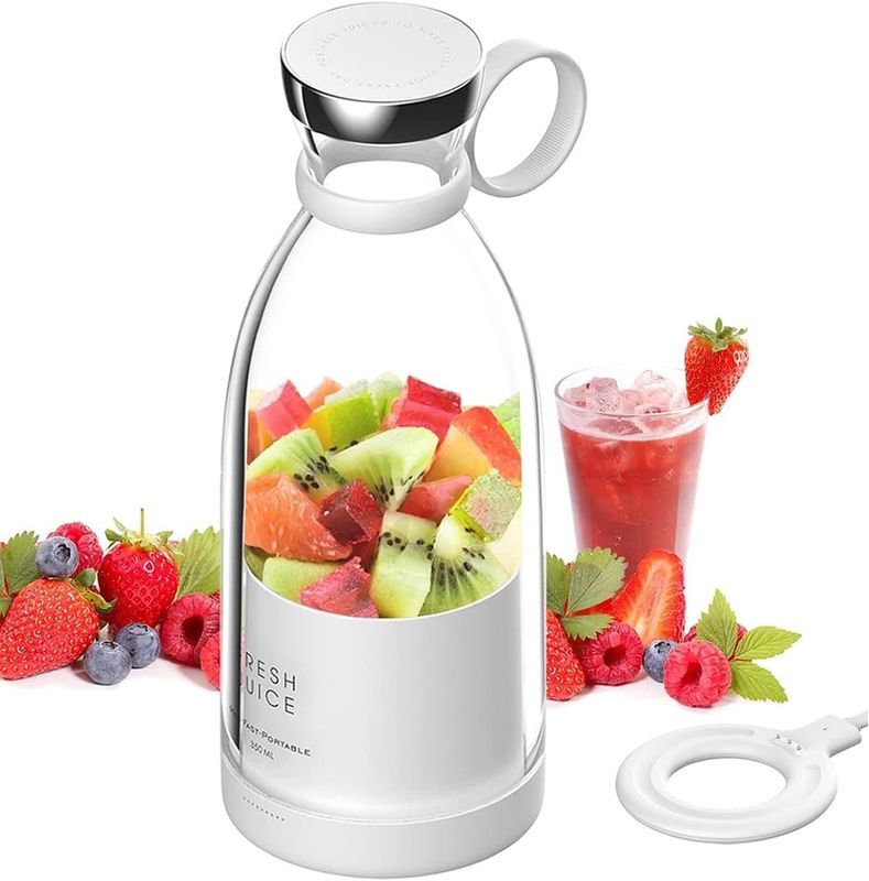NO Mini juicer controlado por la aplicación de plástico de la taza USB portátil mezclador para batidos y batidos