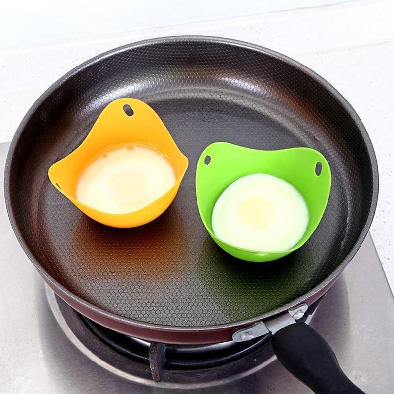 Copas de silicona para cocinar en microondas muestras de muestras gratuitas herramientas de huevo