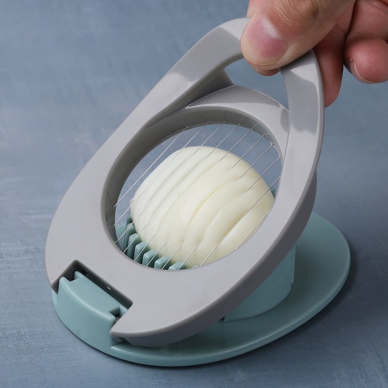 Cortador de huevos de acero inoxidable para huevos hervidos