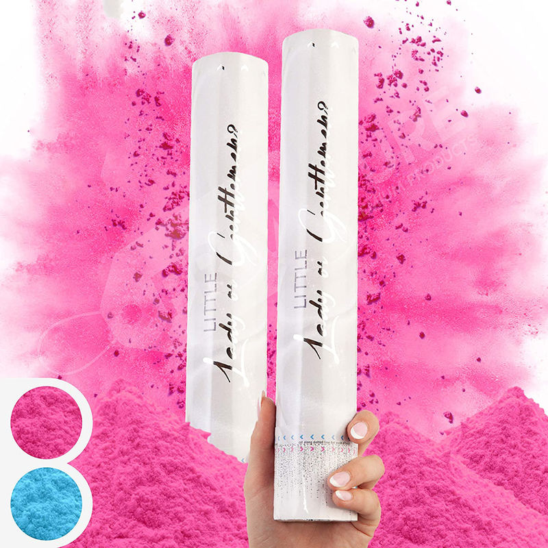60cm Género revela confetti cañón popper humo polvo confetti palos para suministros de fiesta