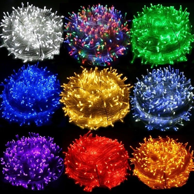 Fuera impermeable a agua 300m Violeta luces de las hadas de LED cuerdas guirnaldas para la decoración de las fiestas de Navidad