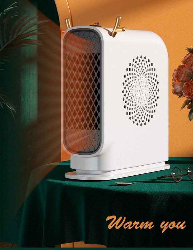 Instalación PORTABLE Invierno interior 500W Mini escritorio retro calefacción eléctrica hogar