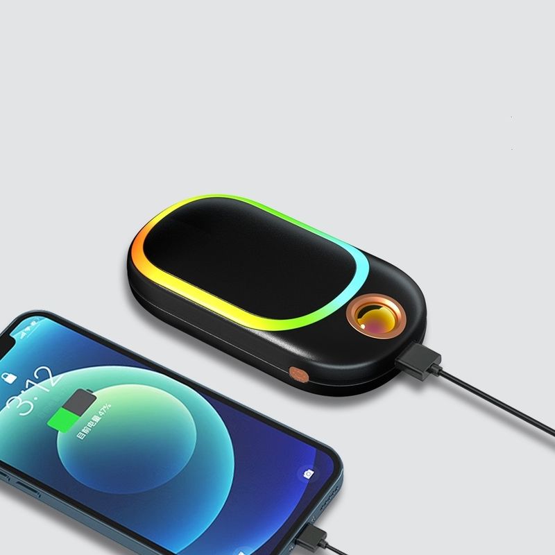 Calentador de mano para el hogar Banco de energía Calentador eléctrico portátil USB recargable para exteriores