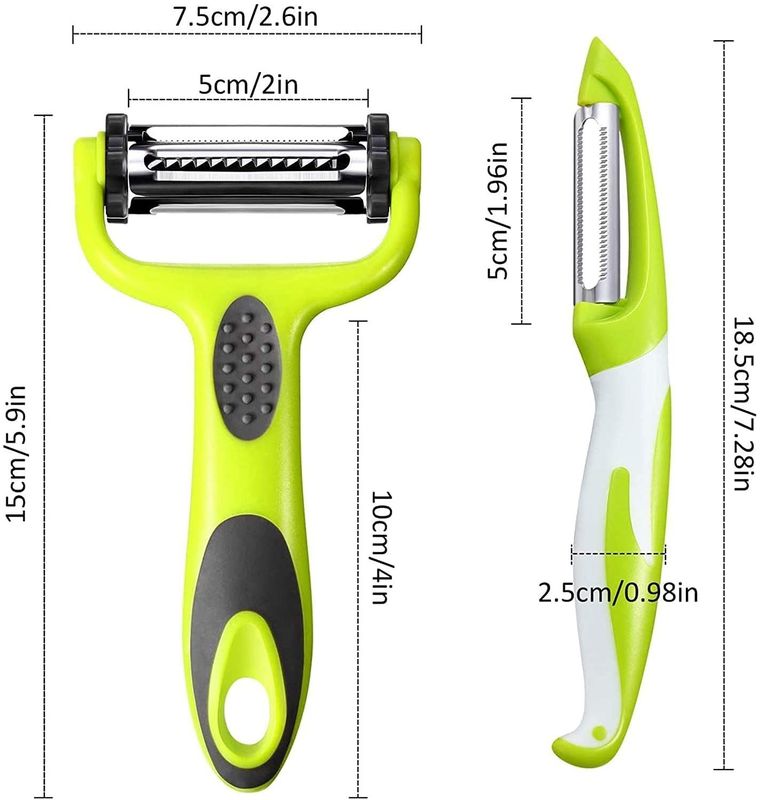 Cuchillo de exfoliación de acero inoxidable multifuncional para cocina 19*2.5*2cm OEM/ODM Aceptado